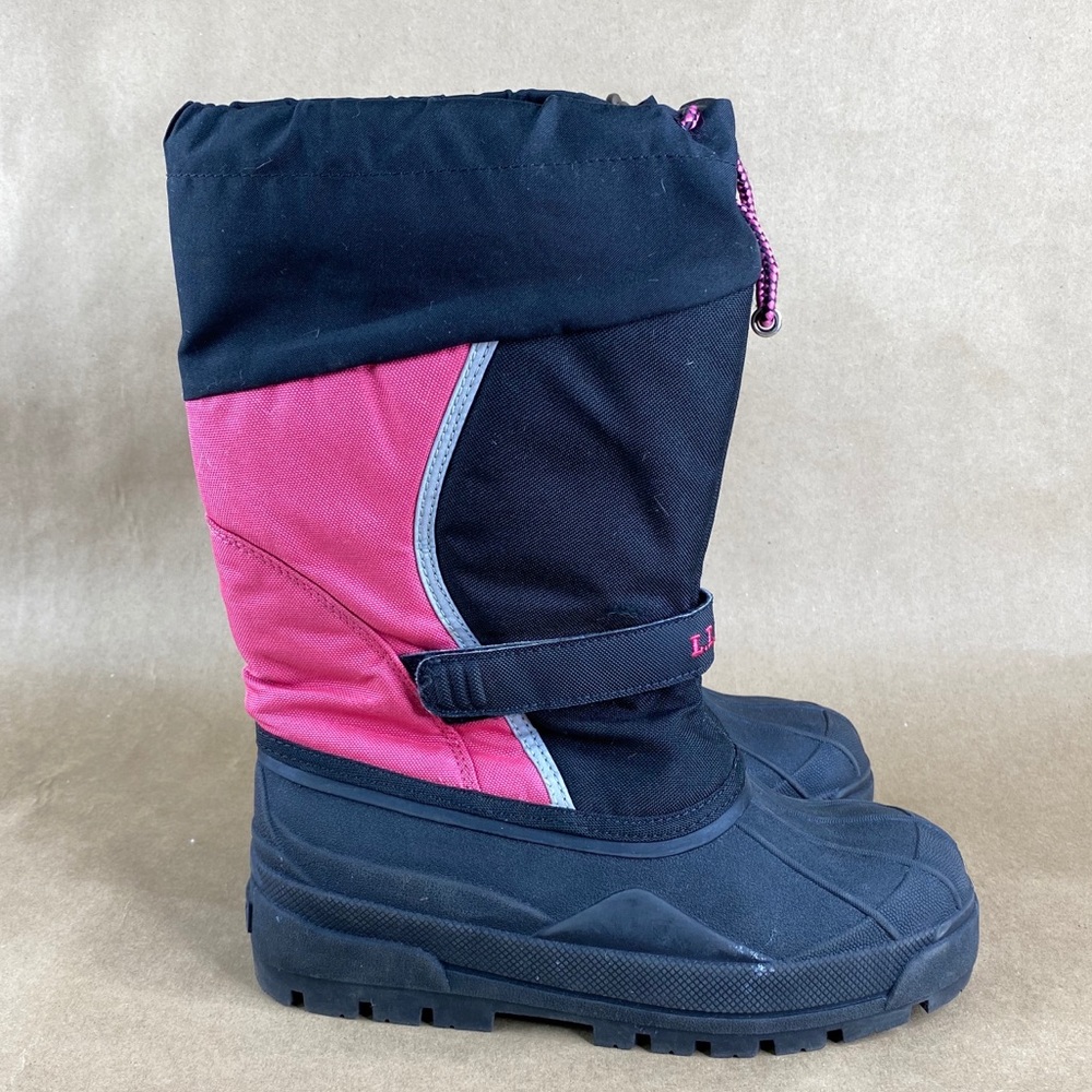 LL Bean Northwoods Insulated Snow Boots Girls Sz 5